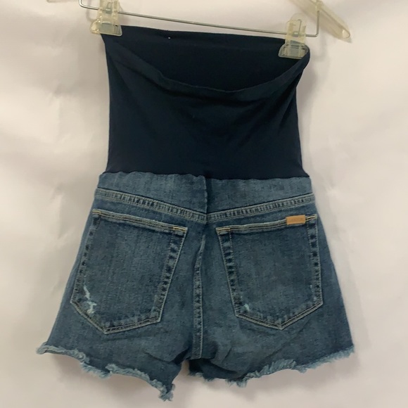JOE’S JEANS MATERNITY DISTRESSED SHORTS 28 - Picture 2 of 8